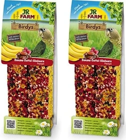 JR Farm Birdy's Papagei Banane-Dattel-Himbeere