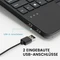 Perixx Periboard-525, schwarz, USB, DE Vorschaubild