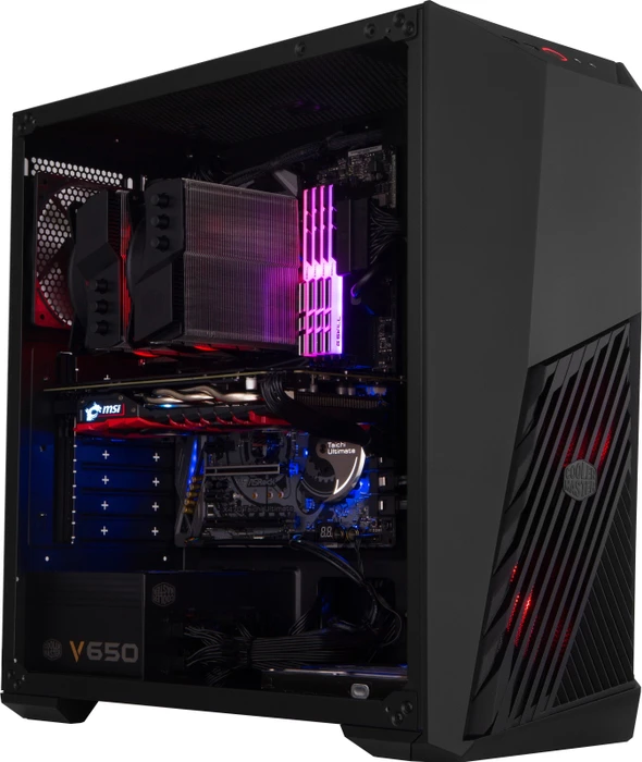 Cooler Master MasterBox K501L, schwarz, Acrylfenster