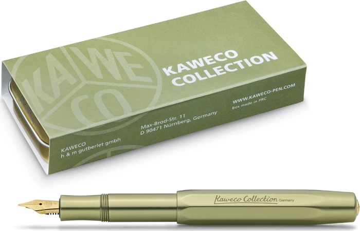 Kaweco Collection olivine, rechte Hand, extra breit