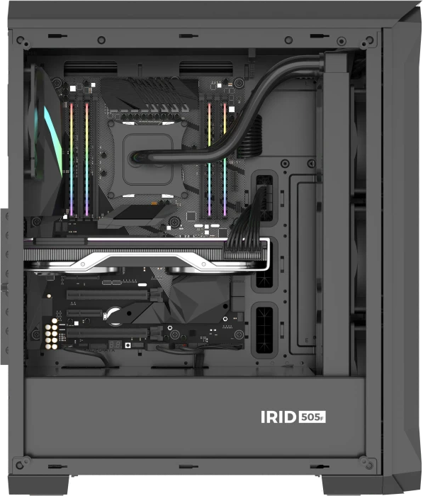 Genesis Irid 505F, Glasfenster
