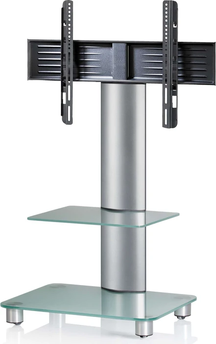 VCM Tosal silber mit Zwischenboden, Mattglas