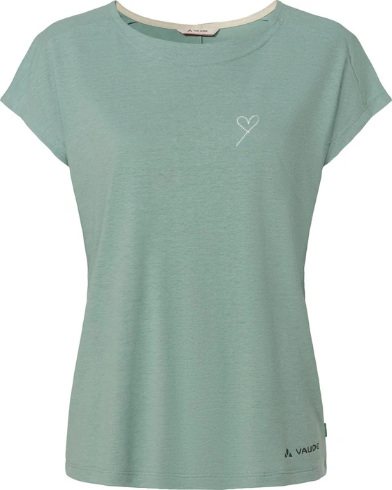Vaude Neyland Funktionsshirt kurzarm dusty fern (Damen)