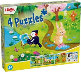 HABA 4 Puzzles - Jahreszeiten