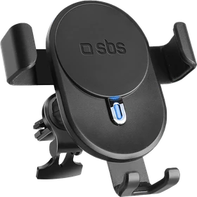 SBS Mobile Auto-Halterung 10W Wireless-Aufladung mit Gravity-Verschluss schwarz