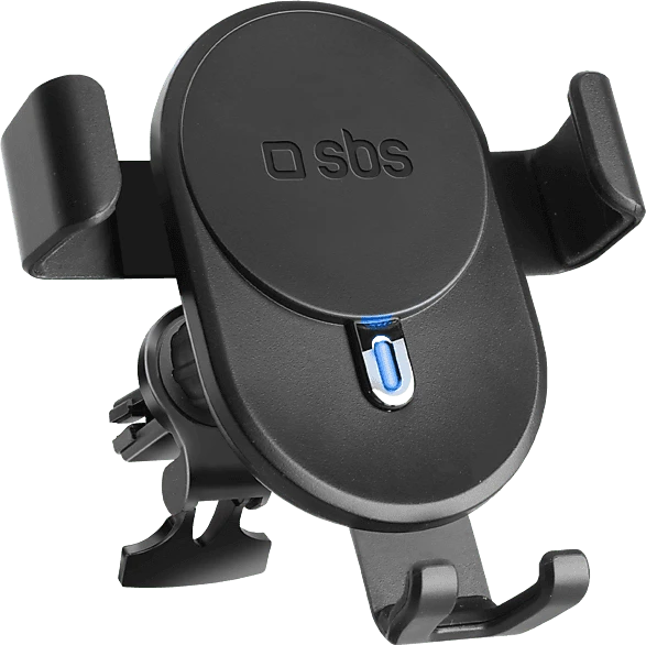 SBS Mobile Auto-Halterung 10W Wireless-Aufladung mit Gravity-Verschluss schwarz