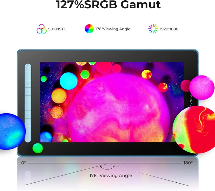 XP-Pen Artist 16 (2. Generation), blau