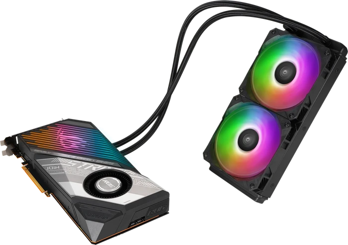 ASUS ROG Strix LC Radeon RX 6950 XT OC, ROG-STRIX-LC-RX6950XT-O16G-GAMING, 16GB GDDR6, HDMI, USB-C, 2x DP