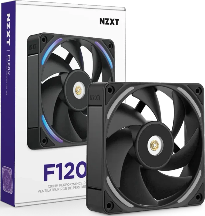 NZXT F Series F120X, schwarz, 120mm