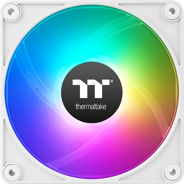 Thermaltake CT120 EX ARGB Sync Snow White, weiß, 120mm, 3er-Pack