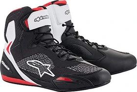 Alpinestars Faster-3 Rideknit schwarz/rot/weiß