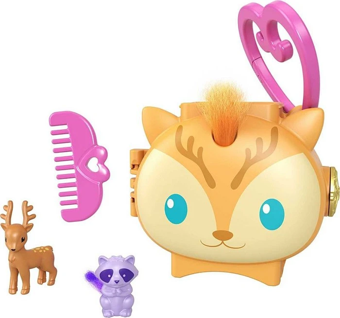 Mattel Polly Pocket - Tier Schatulle (verschiedene Ausführungen)