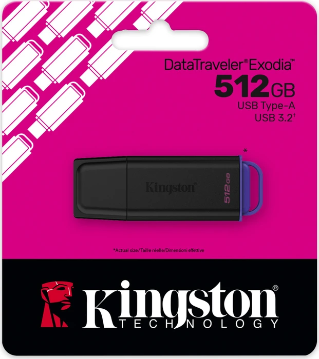 Kingston DataTraveler Exodia Gen 2 512GB, USB-A, USB 3.2 Gen 1×1