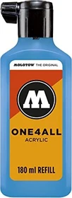 Molotow ONE4ALL Refill Acrylfarbe 180ml, schockblau mittel
