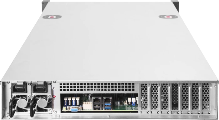 SilverStone RM22-312, Rackmount Storage, grau/schwarz, 2HE