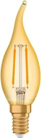 Osram Ledvance Filament LED Vintage 1906 Clas BA 12 1.5W/824 E14