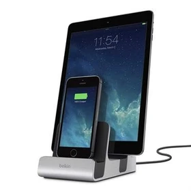 Belkin PowerHouse Duo Ladestation für Apple iPad und iPhone (F8J135vf)