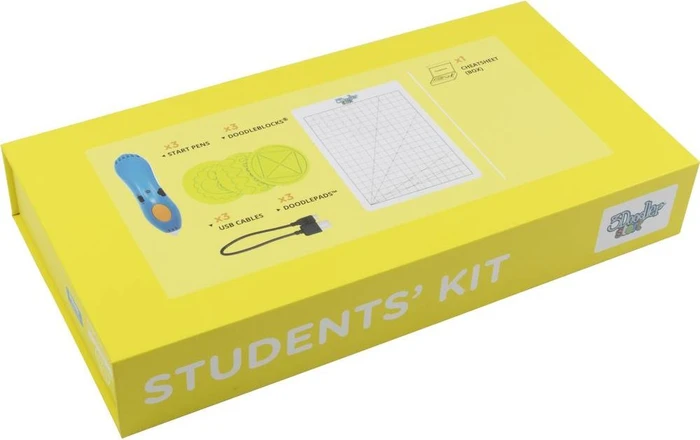 3Doodler Start, orange/türkis, Schulset EDU Full Bundle