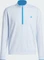 adidas Lightweight Half-Zip Pullover crystal sky (Herren) Vorschaubild