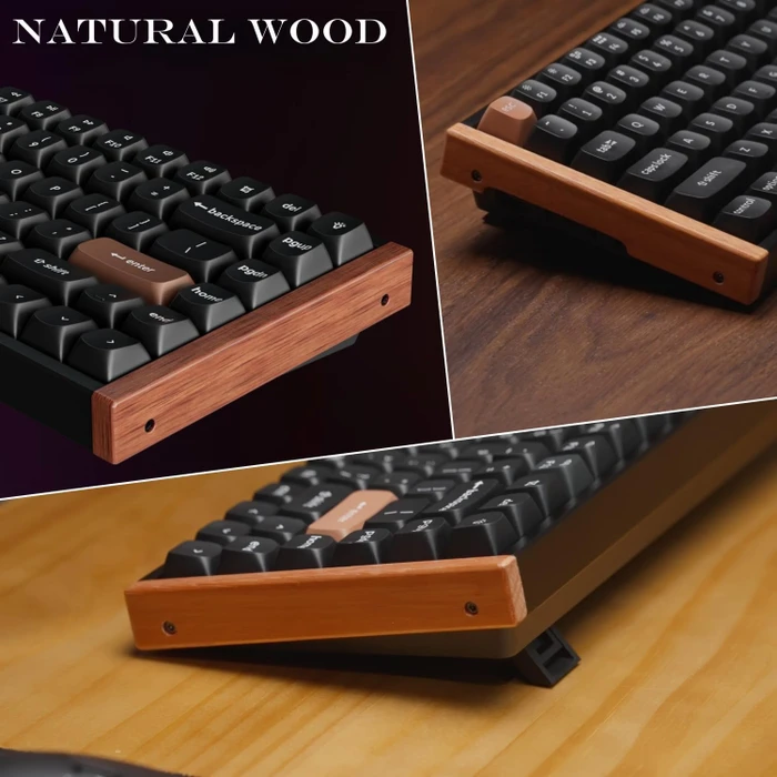 Keychron K2 HE Wireless, Special Edition ISO Black, 75%, PBT, LEDs RGB, Gateron 2.0 Magnetic Nebula, USB/Bluetooth, DE