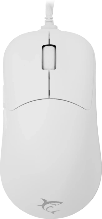 White Shark Graphene Gaming Mouse, weiß, USB