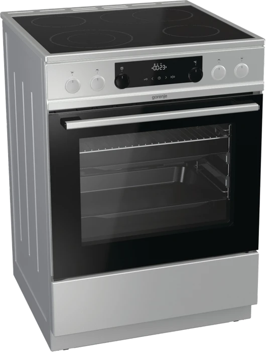 Gorenje ECS6350XPA Elektroherd mit Glaskeramik-Kochfeld