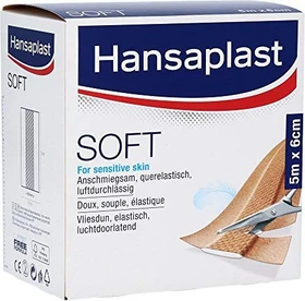 Hansaplast Soft, 6cm x 5m, 1 Stück
