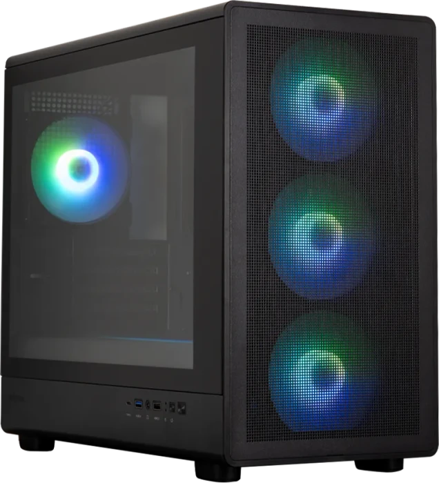 Zalman M5 Black, Glasfenster