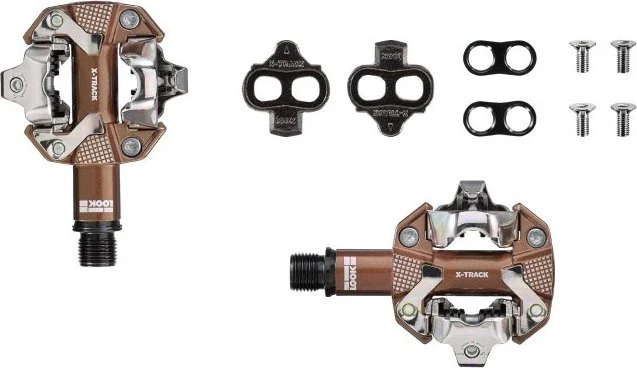 LOOK Cycle X-Track Gravel Klickpedale bronze