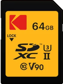 Kodak SD Ultra Pro Performance R300/W270 64GB, UHS-II U3, Class 10