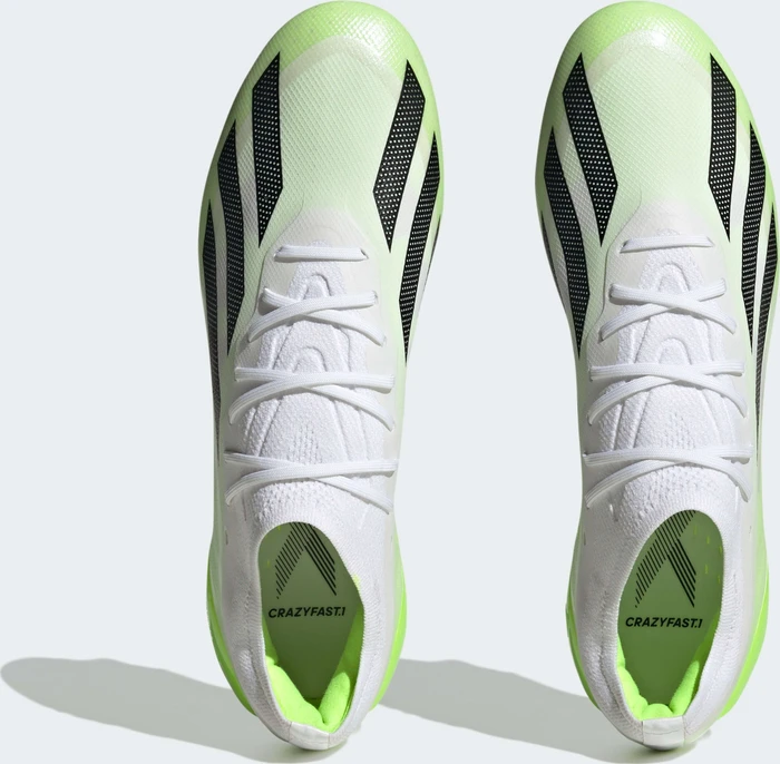 adidas X Crazyfast.1 SG cloud white/core black/lucid lemon