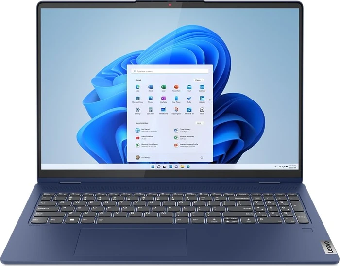 Lenovo IdeaPad Flex 5 16ABR8, Abyss Blue, Ryzen 5 7530U, 16GB RAM, 512GB SSD, DE