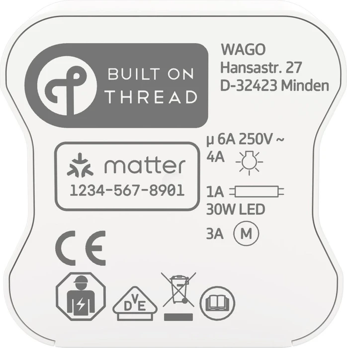 Wago Home Relay 2-fach 2DI/2DO, 6A, Schaltaktor