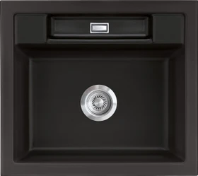 systemceram Bela 57 Einbau Becken mittig nigra