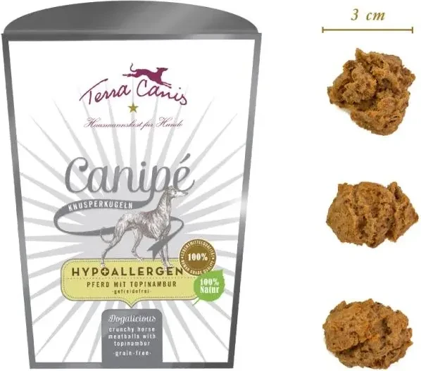 Terra Canis Pferd mit Topinambur, hypoallergen, 200g