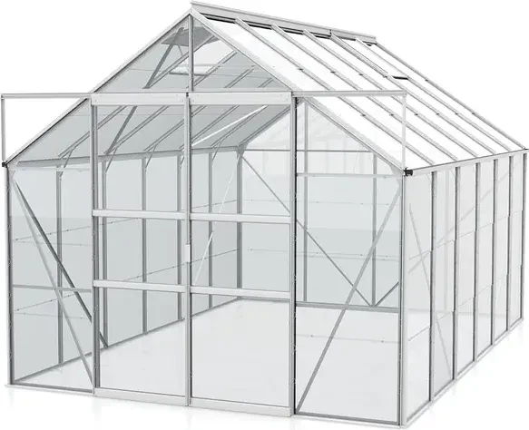 Vitavia Mars 9900 ESG 3mm Gewächshaus alu