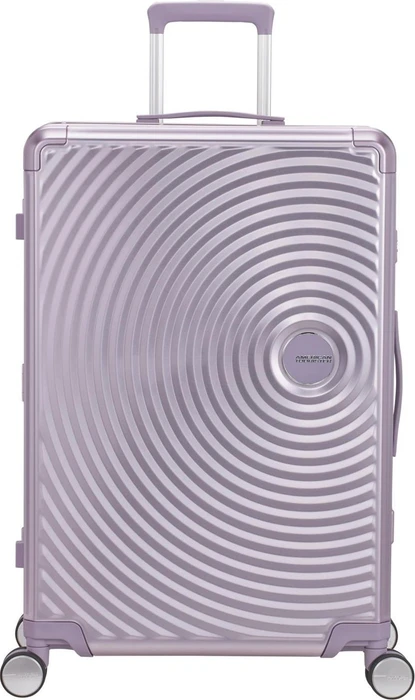 American Tourister Soundbox Spinner Alu L stormy lilac