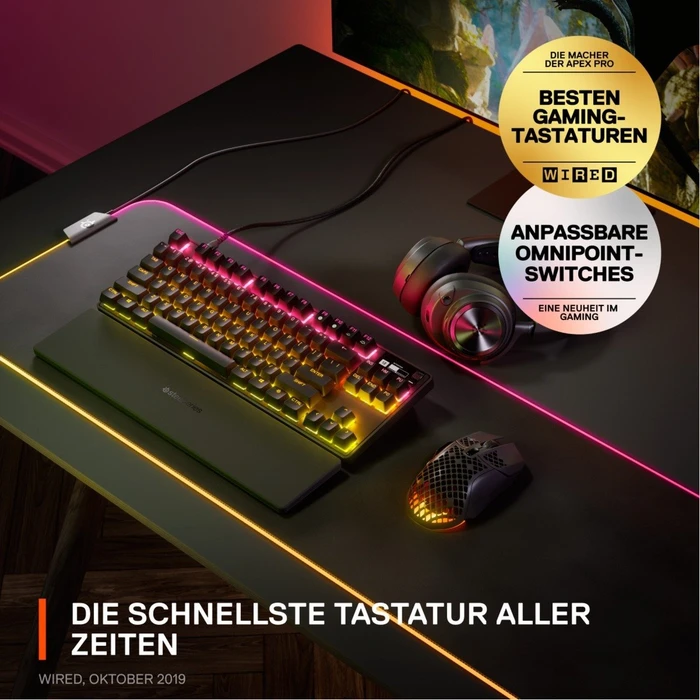 SteelSeries Apex Pro TKL 2023, OmniPoint 2.0, USB, DE