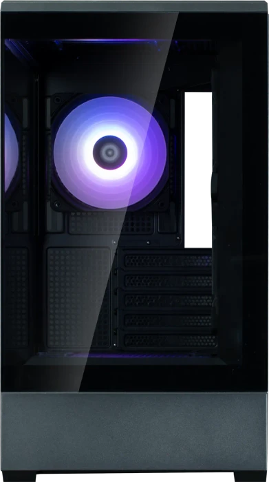 Zalman P30 [V2] Black, schwarz, Glasfenster