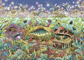 Ravensburger Puzzle Dämmerung im Unterwasserreich