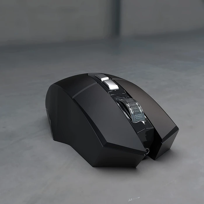 Inca IWM-555 Wireless Mouse schwarz, USB/Bluetooth