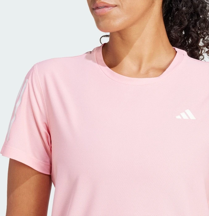 adidas Own The Run Laufshirt kurzarm semi pink spark (Damen)
