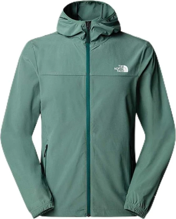 The North Face Mountain Athletics Hooded Wind Laufjacke duck green (Herren)