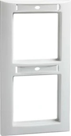 Schneider Electric ELSO Joy Rahmen 2-fach mit Schriftfeld, reinweiß