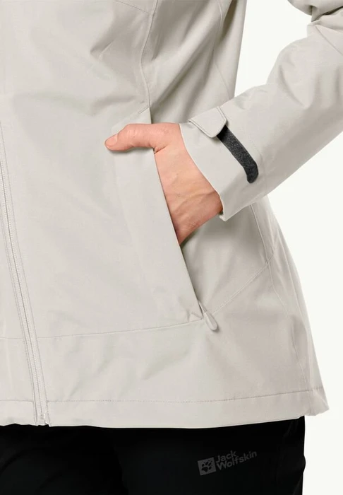 Jack Wolfskin Moonrise 3in1 Funktionsjacke dove (Damen)