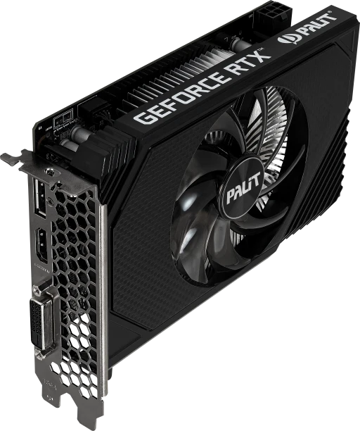 Palit GeForce RTX 3050 StormX (GA107), 8GB GDDR6, DVI, HDMI, DP