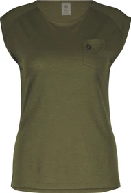 Scott Defined Merino Tech Trikot ärmellos fir green (Damen)