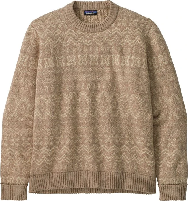 Patagonia Recycled Wool Blend Strickpullover helmsman/seabird grey (Herren)