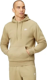 Nike Club Fleece Hoodie parachute beige/white (Herren)