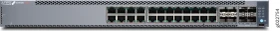 Juniper EX4100 Rackmount Gigabit Managed Switch, 24x RJ-45, 4x SFP28, 4x SFP+, 740W PoE+ (EX4100-24P)